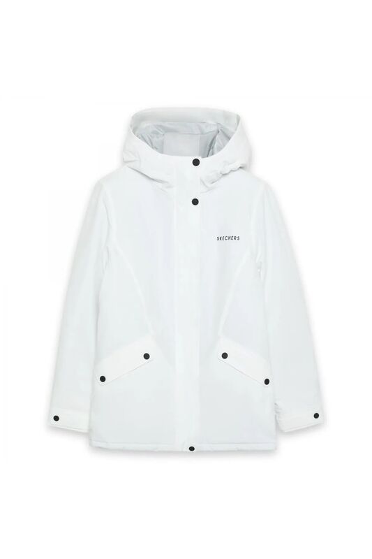W Outerwear Padded Jacket Kadın Beyaz Ceket - SKS242041
