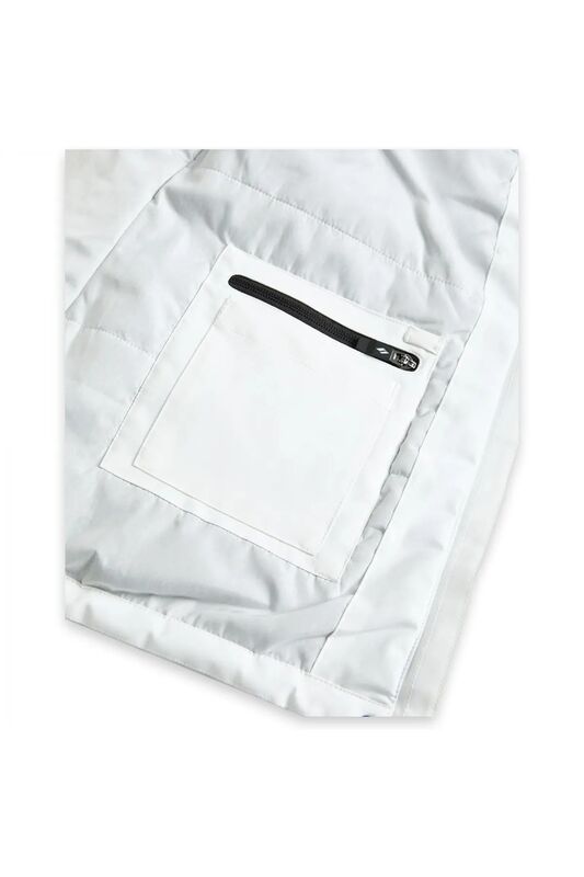 W Outerwear Padded Jacket Kadın Beyaz Ceket - SKS242041