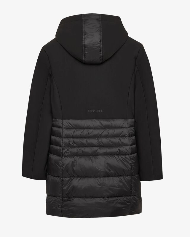 W Outerwear Padded Jacket Kadın Siyah Ceket - SKS242032