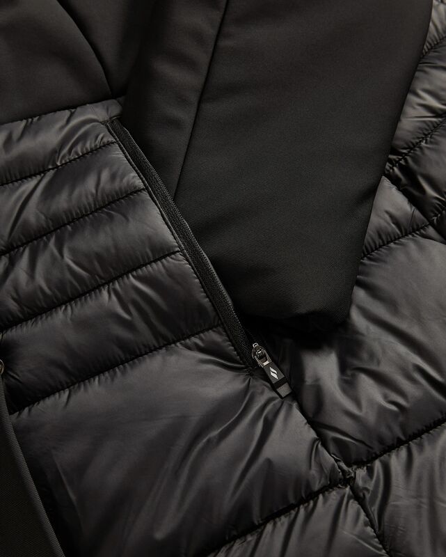 W Outerwear Padded Jacket Kadın Siyah Ceket - SKS242032