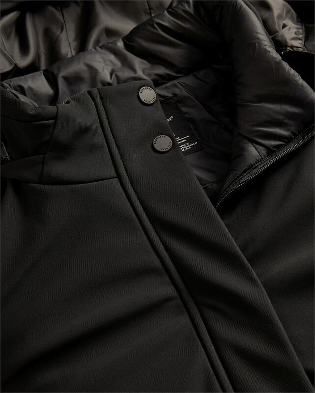 W Outerwear Padded Jacket Kadın Siyah Ceket - SKS242032