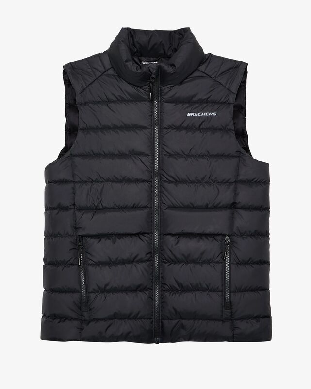 W Outerwear Padded Vest Kadın Siyah Yelek - SKS242319