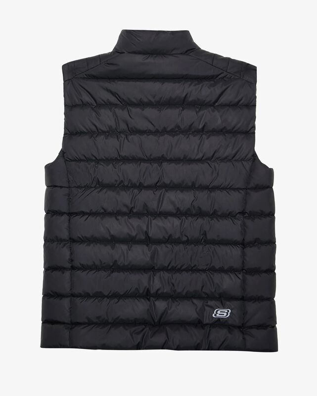 W Outerwear Padded Vest Kadın Siyah Yelek - SKS242319