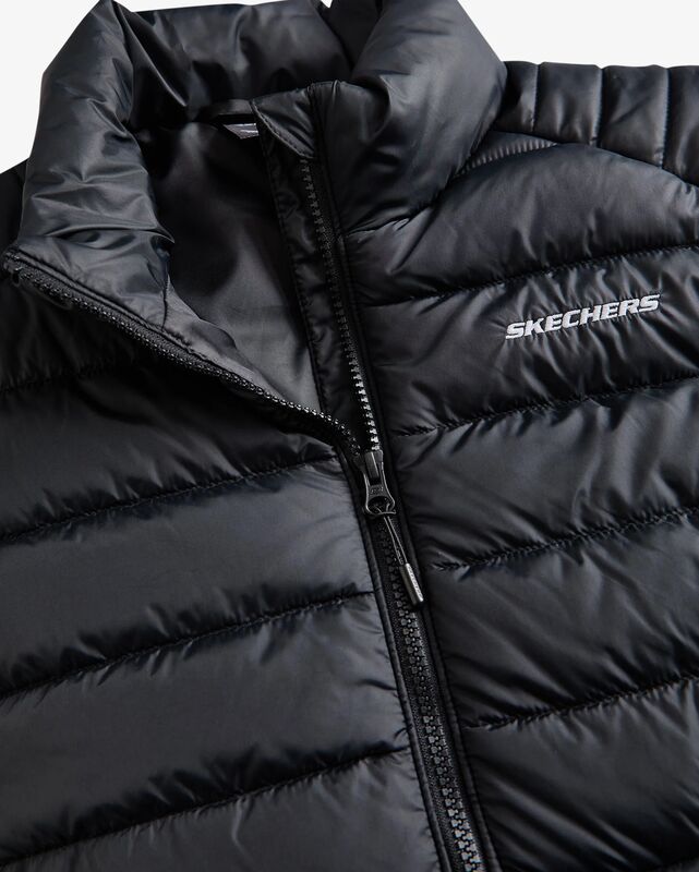 W Outerwear Padded Vest Kadın Siyah Yelek - SKS242319
