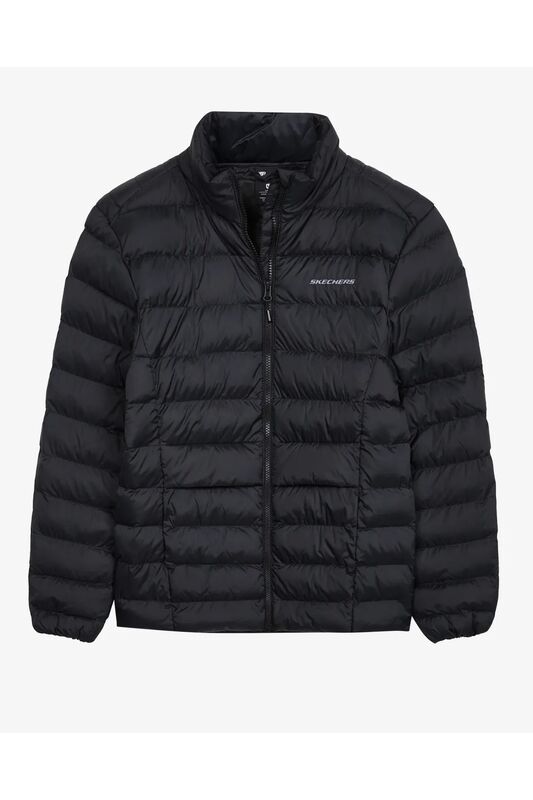 W Outerwear Pop Up Detailed Padded Jacket Kadın Siyah Ceket - S231240