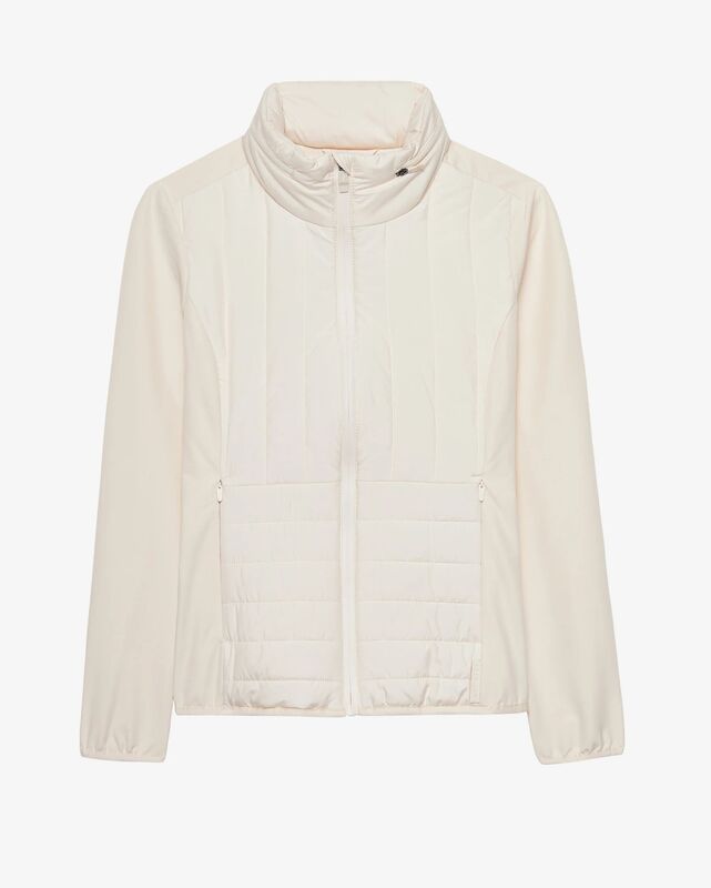 Skechers - W Padded Jacket Kadın Bej Mont - S242063