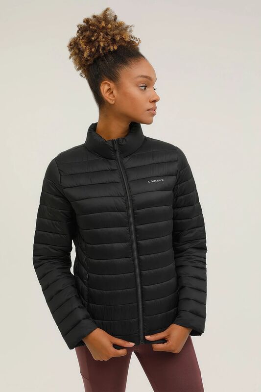 Lumberjack - W-Sn28 Basic Padded Coat 2Pr Kadın Siyah Mont - 101165589