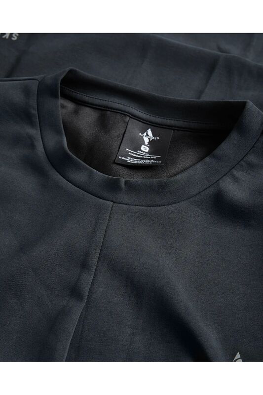 W Soft Touch Crew Neck Sweatshirt Kadın Siyah Sweatshirt - SKS242152