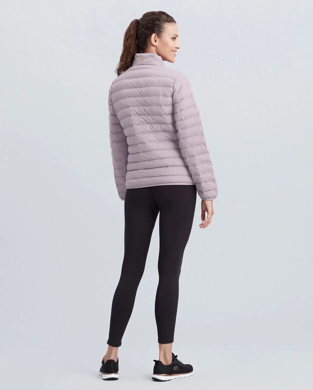 W Turtle Neck ESSential Jacket Kadın Mor Mont - S212273