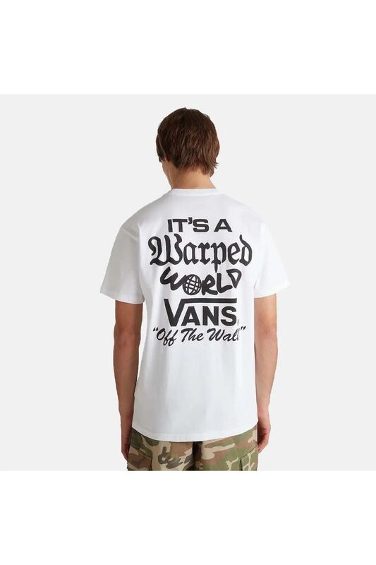 Warped World SS Erkek Beyaz T-Shirt - VN000M5E