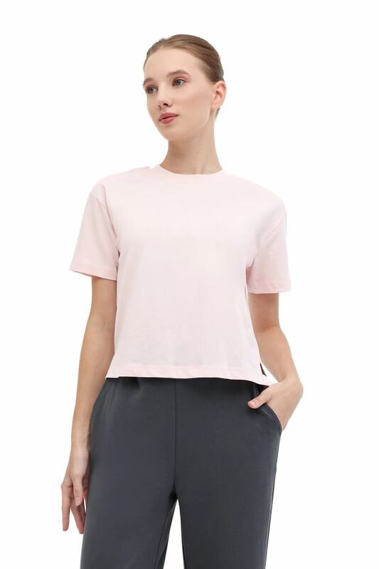 Lumberjack - WB 11ASYA-T 5PR Kadın Pembe T-Shirt - 102027273