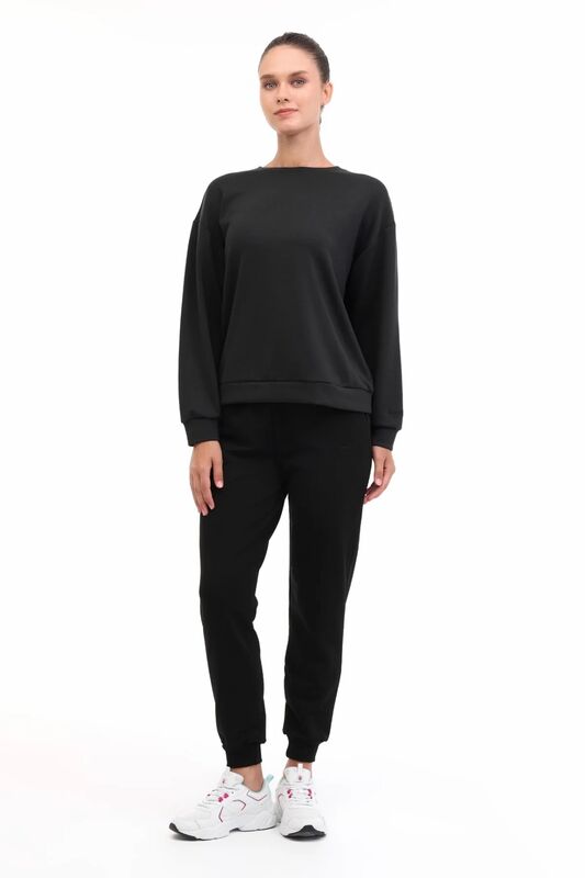 WB 16ALICE-C CK97 5PR Kadın Koyu Gri Sweatshirt - 102025802