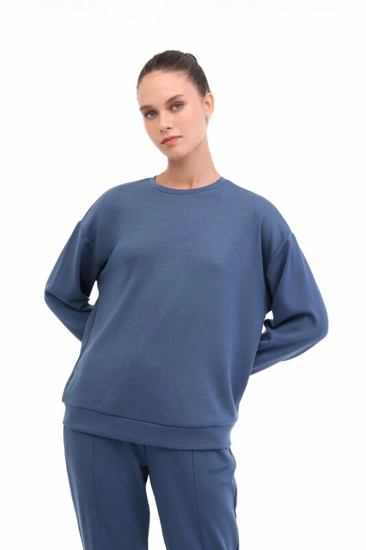 Lumberjack - WB 16ALICE-C CK97 5PR Kadın Mavi Sweatshirt - 102025800