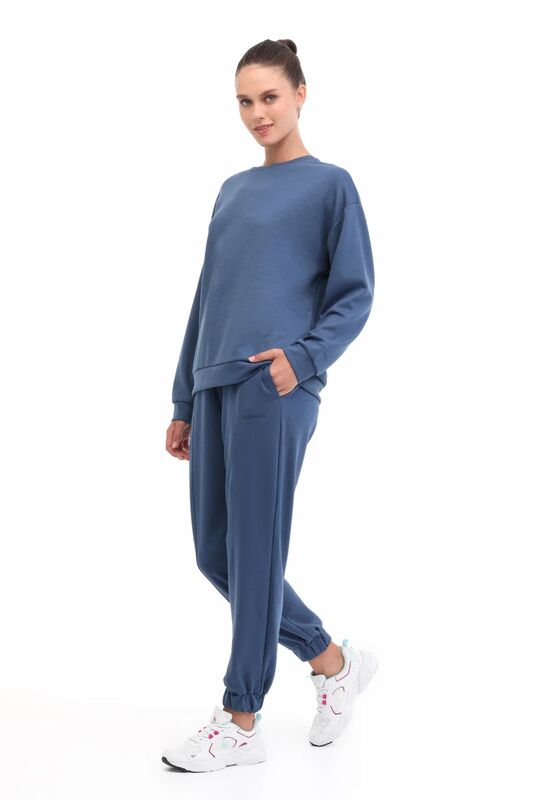 WB 16ALICE-C CK97 5PR Kadın Mavi Sweatshirt - 102025800