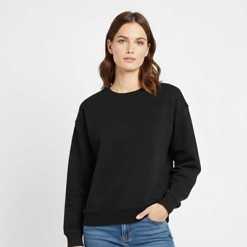 Lumberjack - WB 16AMMY-C 5PR Kadın Siyah Sweatshirt - 102027301