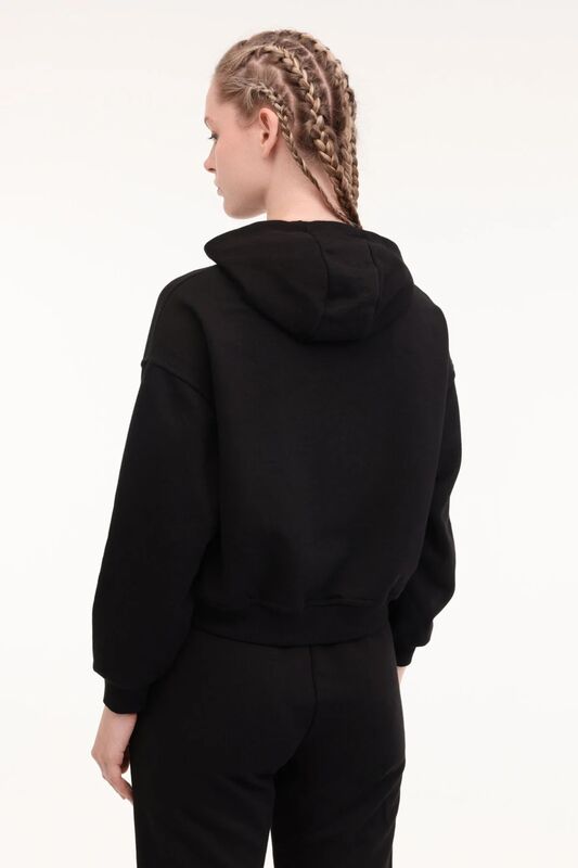 WB 17AMMY-K 5PR Kadın Siyah Sweatshirt - 102027306