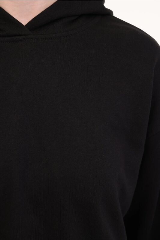 WB 17AMMY-K 5PR Kadın Siyah Sweatshirt - 102027306