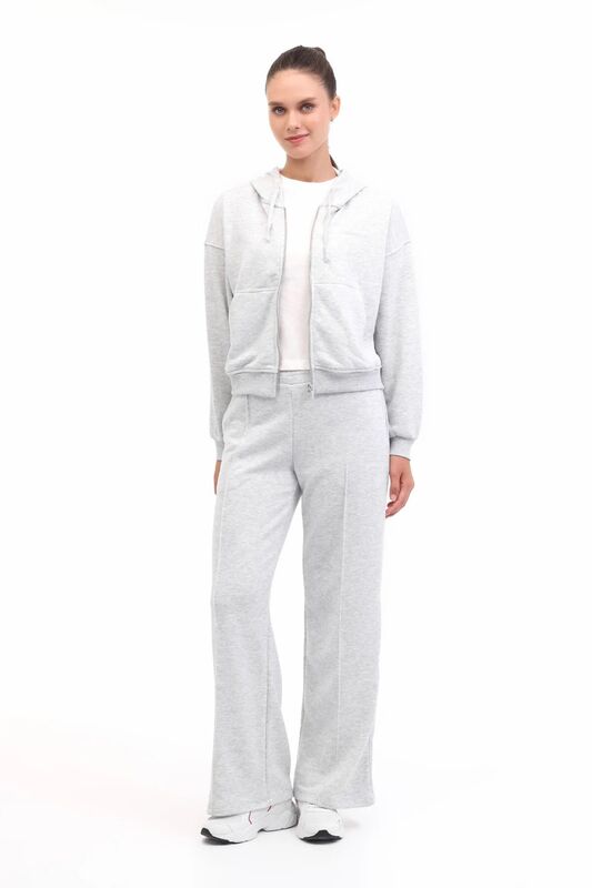 WB 18AMMY-H 5PR Kadın Gri Sweatshirt - 102027307