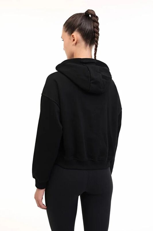 WB 18AMMY-H 5PR Kadın Siyah Sweatshirt - 102027310