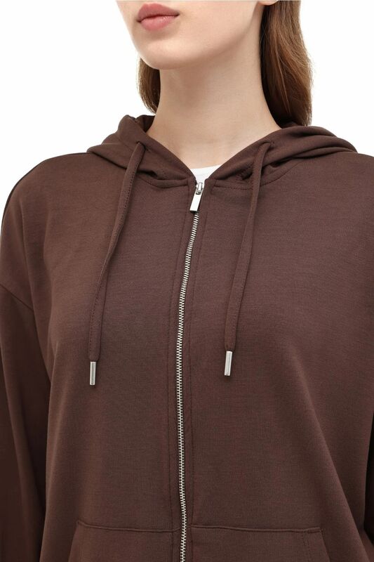 WB CARLA-H GINSEN 5PR Kadın Kahverengi Sweatshirt - 102031375