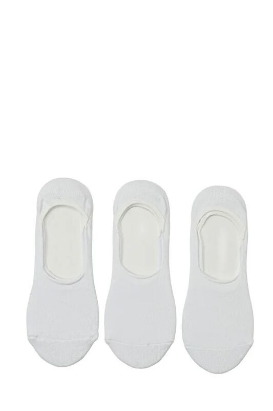 Lumberjack - WB DELIAH 3LU SUBA-W 5PR Kadın Beyaz Çorap - 102032991