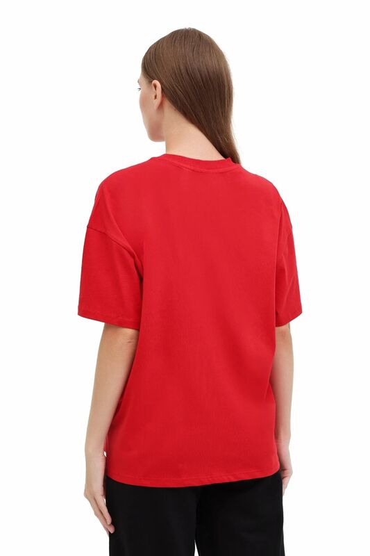 WL 11KAROK BTS809 5PR Kadın Kırmızı T-Shirt - 102021453