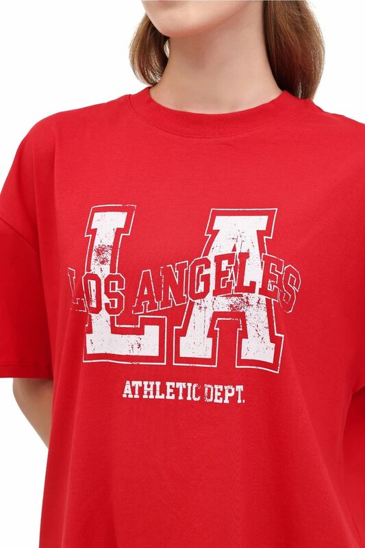 WL 11KAROK BTS809 5PR Kadın Kırmızı T-Shirt - 102021453