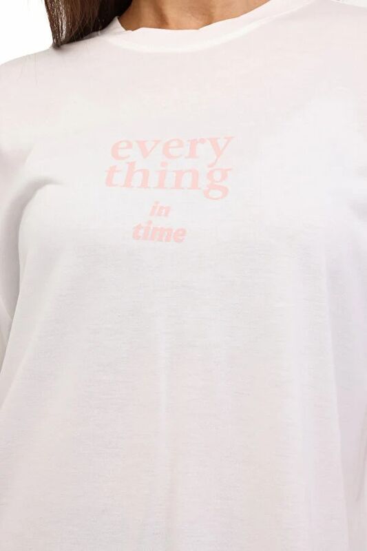 WL 11SORANGA YOG1-3 5PR Kadın Bej T-Shirt - 102028719