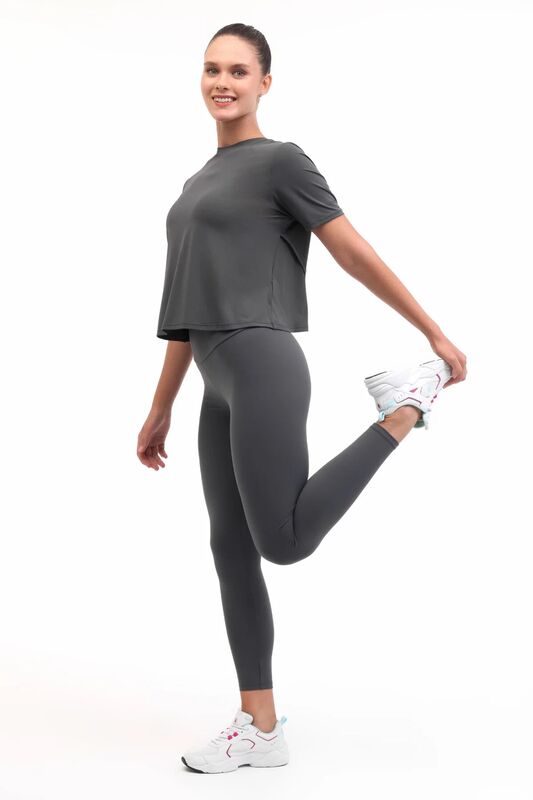 WL 26TWETY 5PR Kadın Koyu Gri Tayt - 102031307