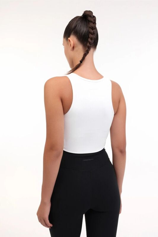 WL 27SW10-55 5PR Kadın Beyaz Atlet - 102026792