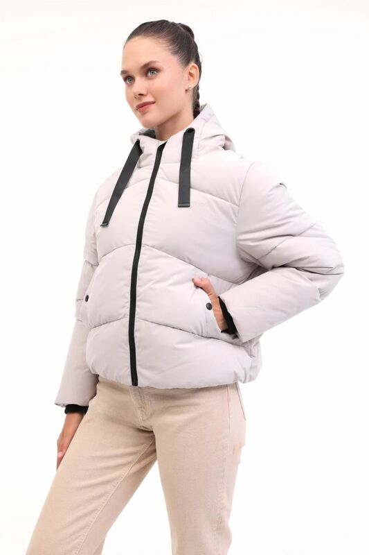 Lumberjack - WL 2NORA 5PR Kadın Açık Gri Mont - 102028716