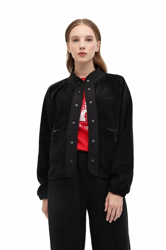 Lumberjack - WL 7NAM V24FD3406-S18 5PR Kadın Siyah Sweatshirt - 102027679