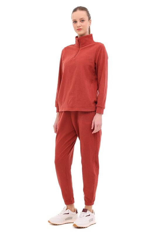 WL 7UNIQ 5PR Kadın Turuncu Sweatshirt - 102027681