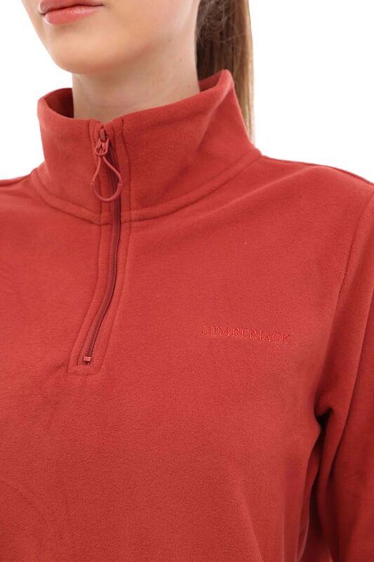 WL 7UNIQ 5PR Kadın Turuncu Sweatshirt - 102027681