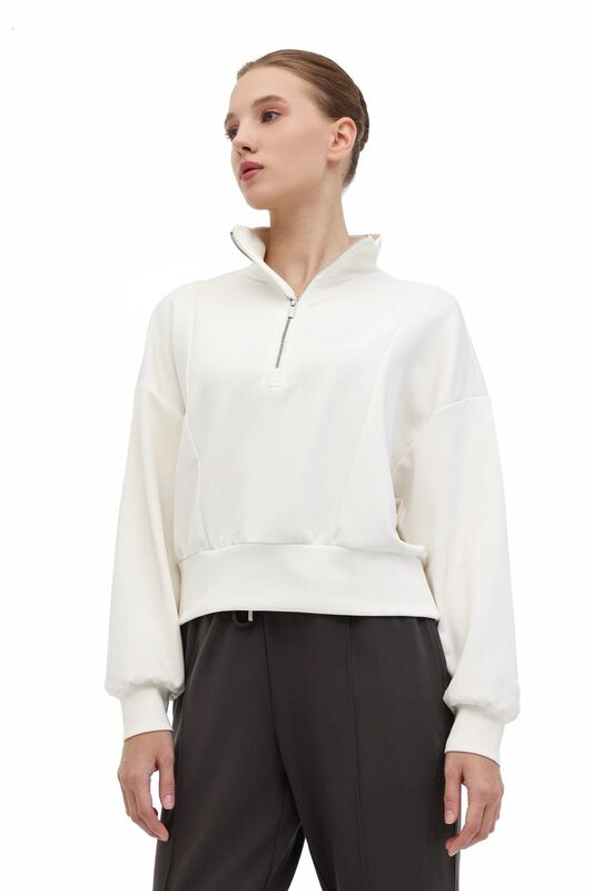 WL DENIL YOG1-9 5PR Kadın Bej Sweatshirt - 102020754