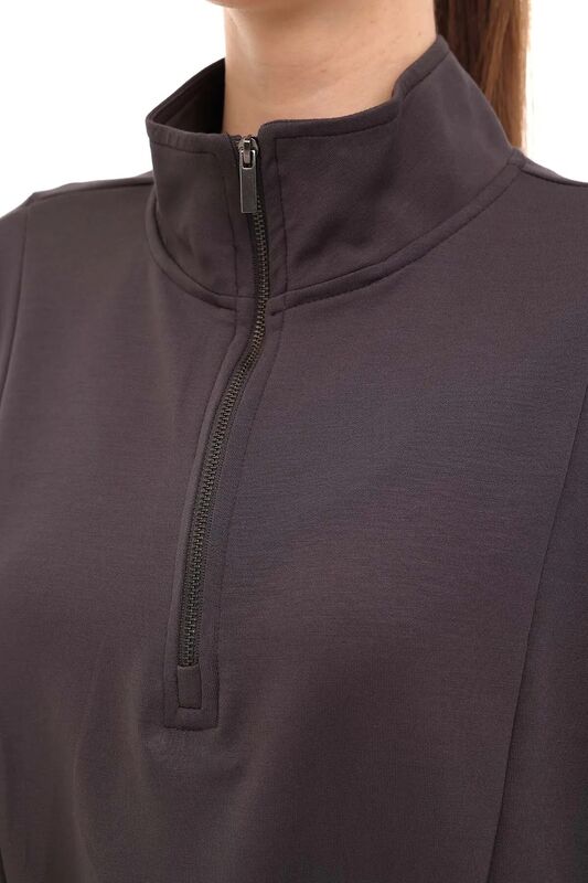 WL DENIL YOG1-9 5PR Kadın Koyu Gri Sweatshirt - 102032884