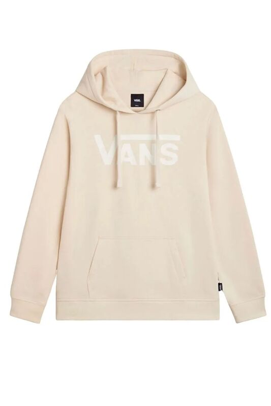 WM DROP V LOGO HOODIE-B Kadın Bej Sweatshirt - VN0A5HNP