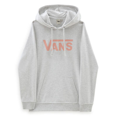 Vans - WM DROP V LOGO HOODIE-B Kadın Beyaz Sweatshirt - VN0A5HNP