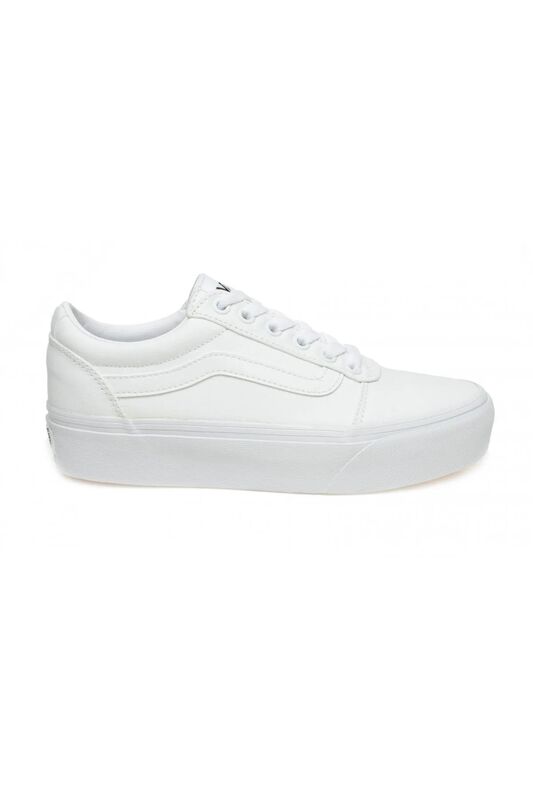 Vans - WM Ward Platform Kadın Beyaz Sneaker - VN0A3TLC Vans - WM Ward Platform Kadın Beyaz Sneaker - VN0A3TLC