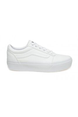 Vans - WM Ward Platform Kadın Beyaz Sneaker - VN0A3TLC