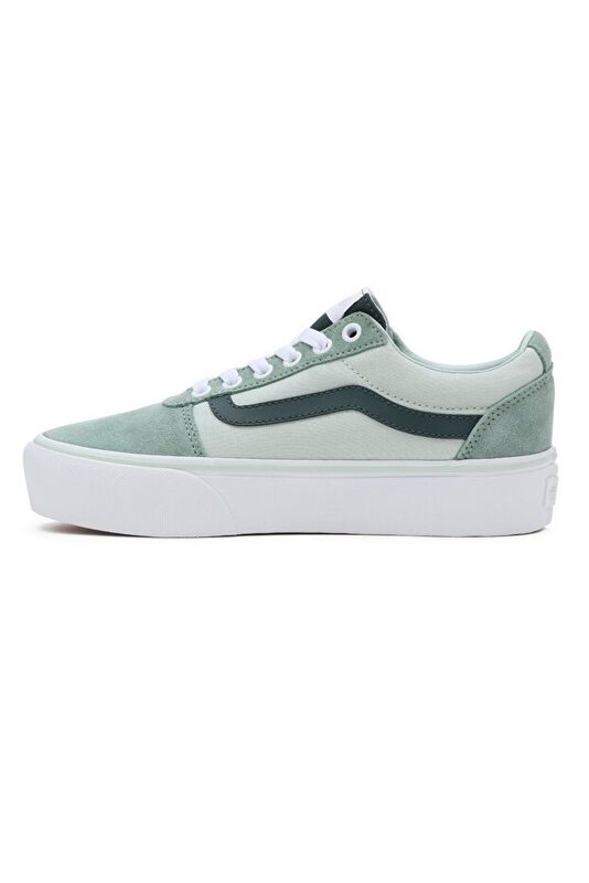 WM Ward Platform Kadın Yeşil Sneaker - VN0A3TLC