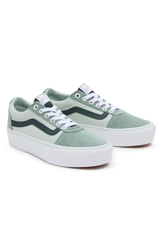 WM Ward Platform Kadın Yeşil Sneaker - VN0A3TLC