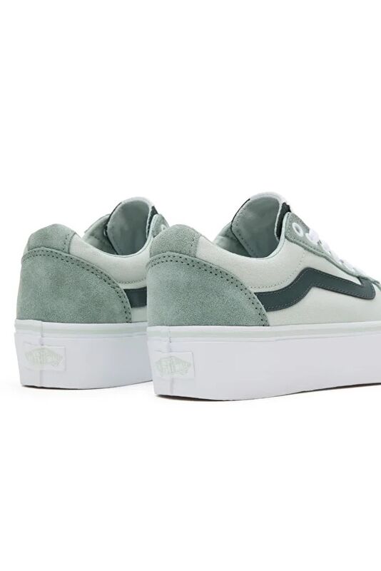 WM Ward Platform Kadın Yeşil Sneaker - VN0A3TLC