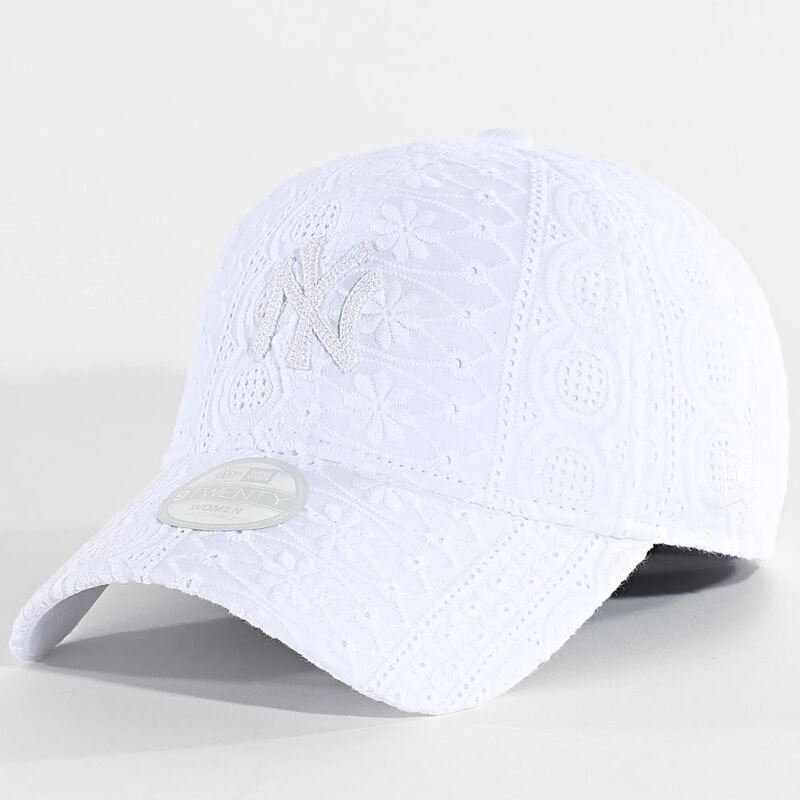 New Era - WMNS BRODERIE 9TWENTY NEYYAN WHI Uniseks Beyaz Şapka - 60667498