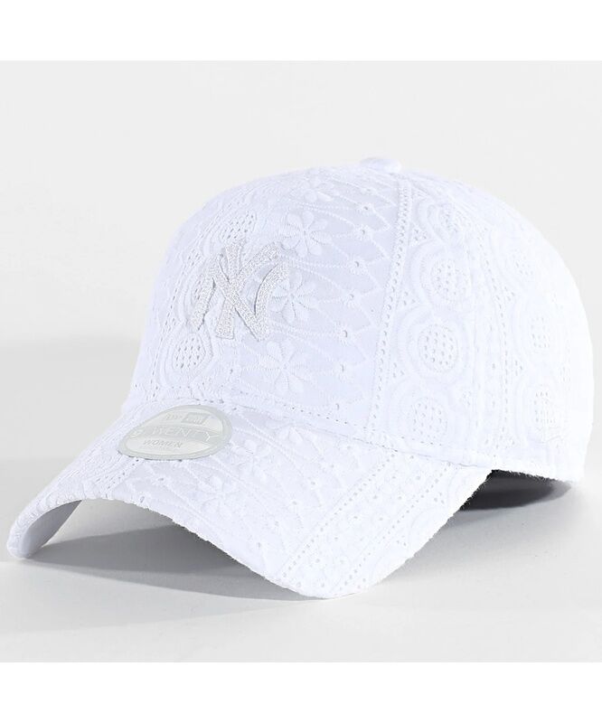 New Era - WMNS BRODERIE 9TWENTY NEYYAN WHI Uniseks Beyaz Şapka - 60667498