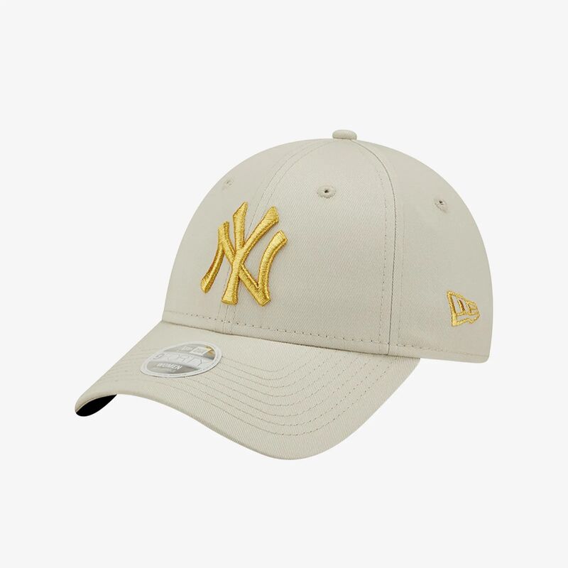 New Era - WMNS METALLIC LOGO 9FORTY NEYYAN STNMTG Uniseks Yeşil Şapka - 60222491