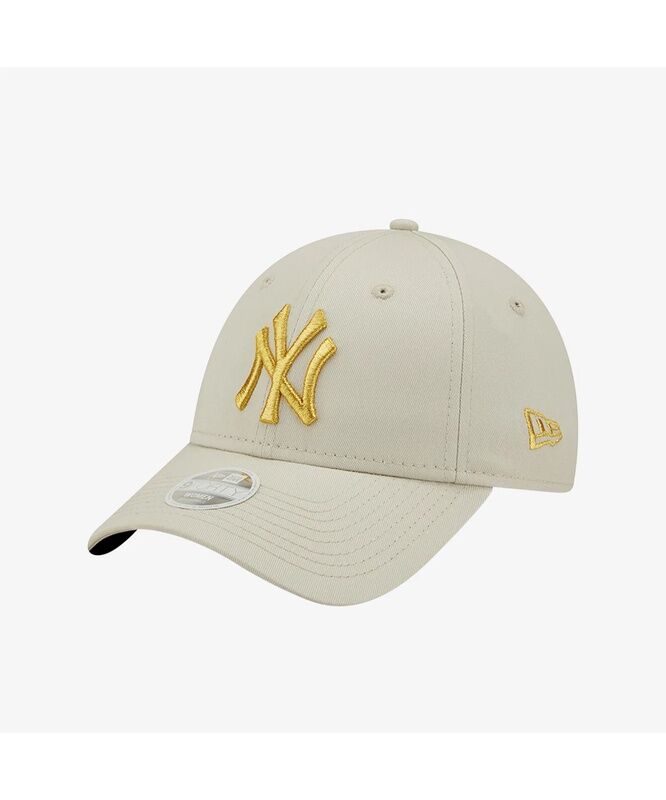 New Era - WMNS METALLIC LOGO 9FORTY NEYYAN STNMTG Uniseks Yeşil Şapka - 60222491