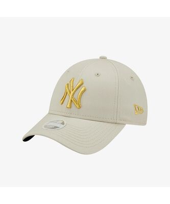 New Era - WMNS METALLIC LOGO 9FORTY NEYYAN STNMTG Uniseks Yeşil Şapka - 60222491