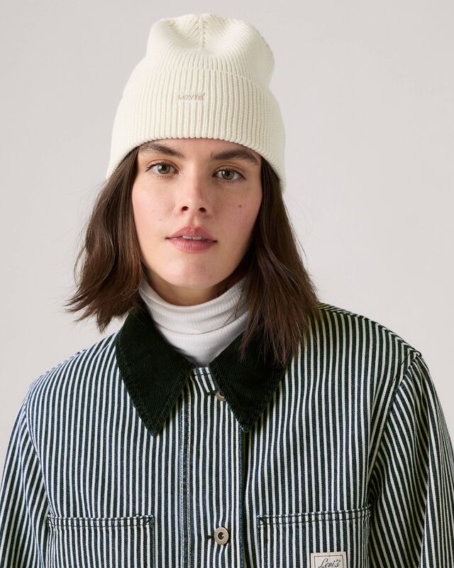 Levi's - WOMEN'S ESSENTIAL BEANIE Kadın Bej Bere - 004CS