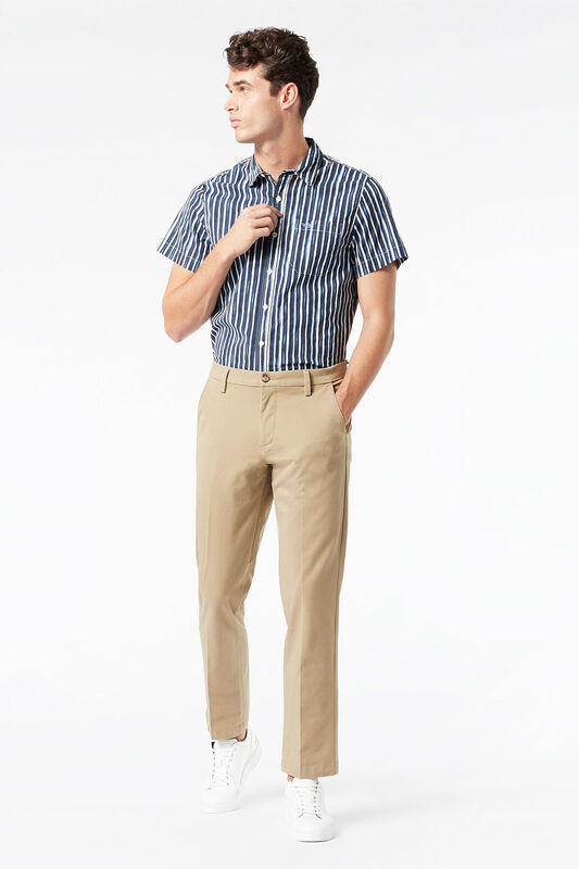 Dockers - WORKDAY KHAKI SLIM NEW BRITISH Erkek Yeşil Pantolon - 36272